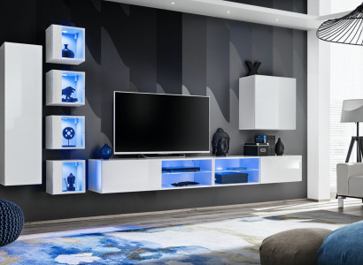Modern wall unit hanging cabinet designer TV stand wall cabinet wooden furniture new
